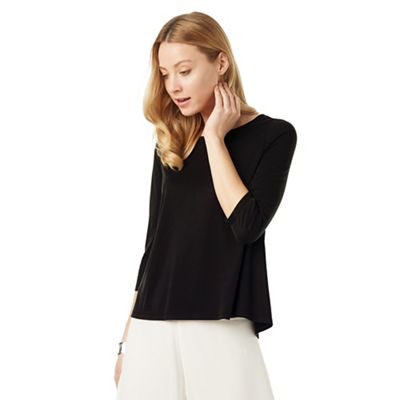 Phase Eight Charcoal Cupro Dory Top